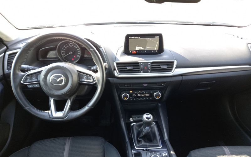 Mazda 3 blauw